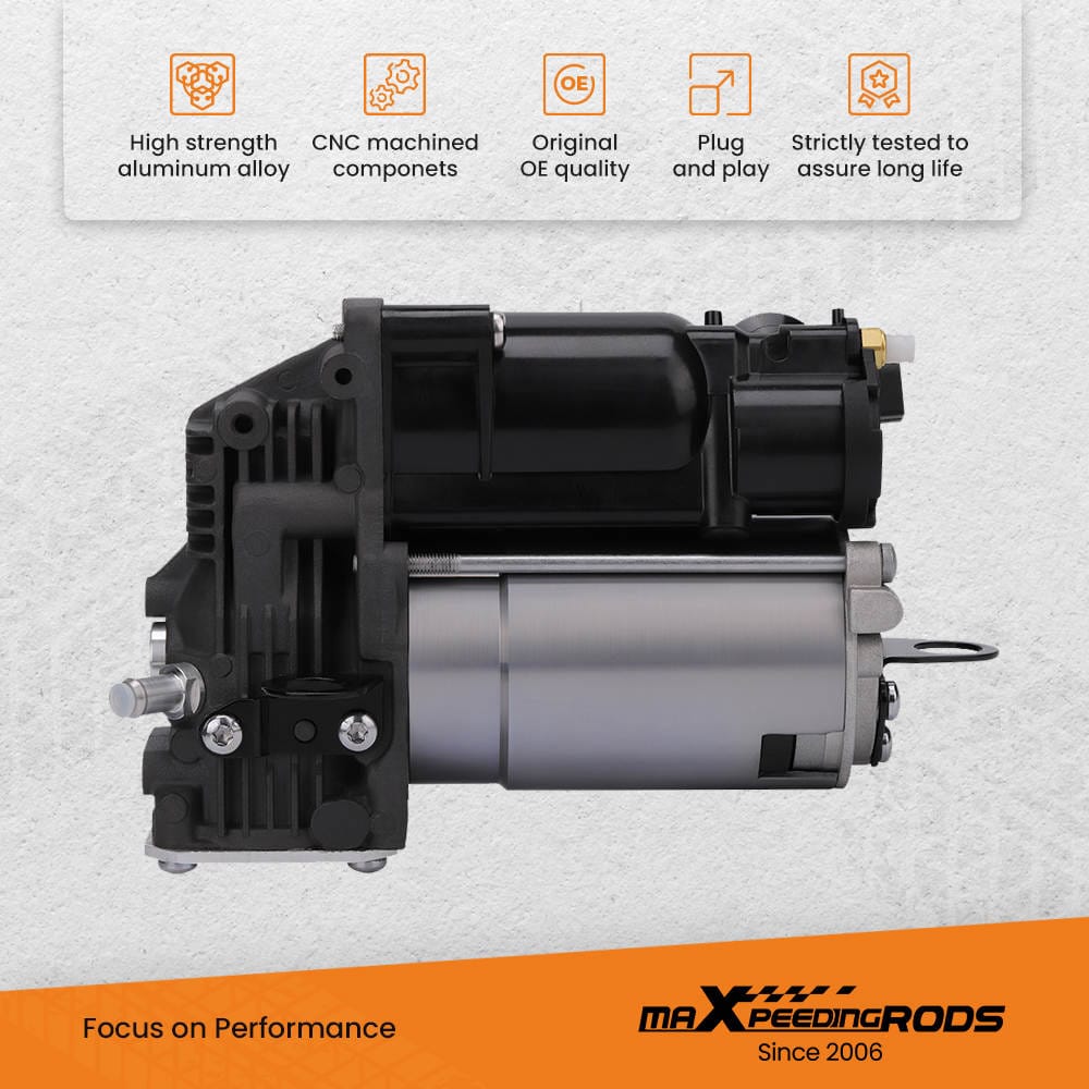 Luchtveringcompressor geschikt voor Mercedes M-Klasse W166 X166 Year 2011-2016 A166320020