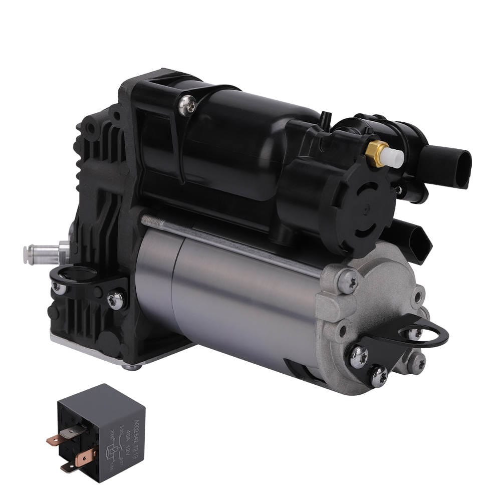 Luchtveringcompressor + 2x Luchtveer balg achterzijde geschikt voor Mercedes-Benz GL ML W166 X166