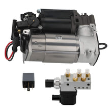 Laad de afbeelding in de galerijviewer, Luchtveringcompressor + Klep Block geschikt voor Mercedes W211 2113200304 2113200158