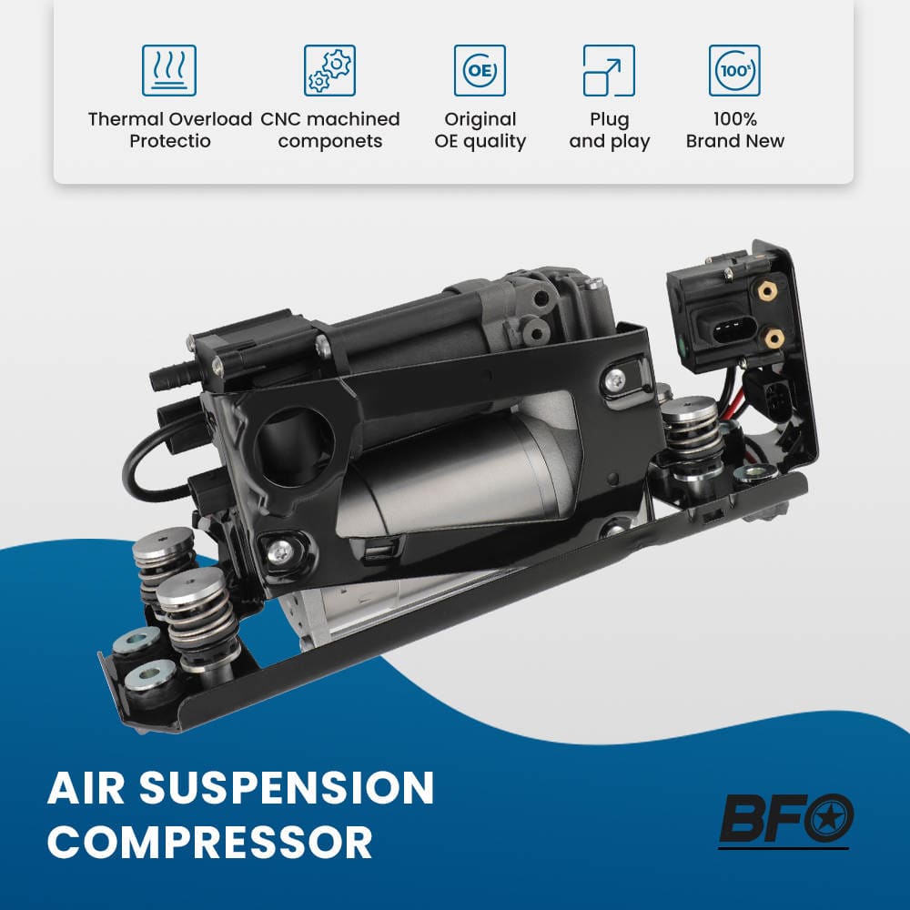 LUCHTCOMPRESSOR & KLEP & Holder geschikt voor BMW 5 Serie F07 F11 7 Serie F01 37206789450