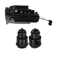Laad de afbeelding in de galerijviewer, 2x Luchtveer achter + 1x Compressor geschikt voor Citroën Jumpy geschikt voor Fiat Scudo geschikt voor Peugeot Expert