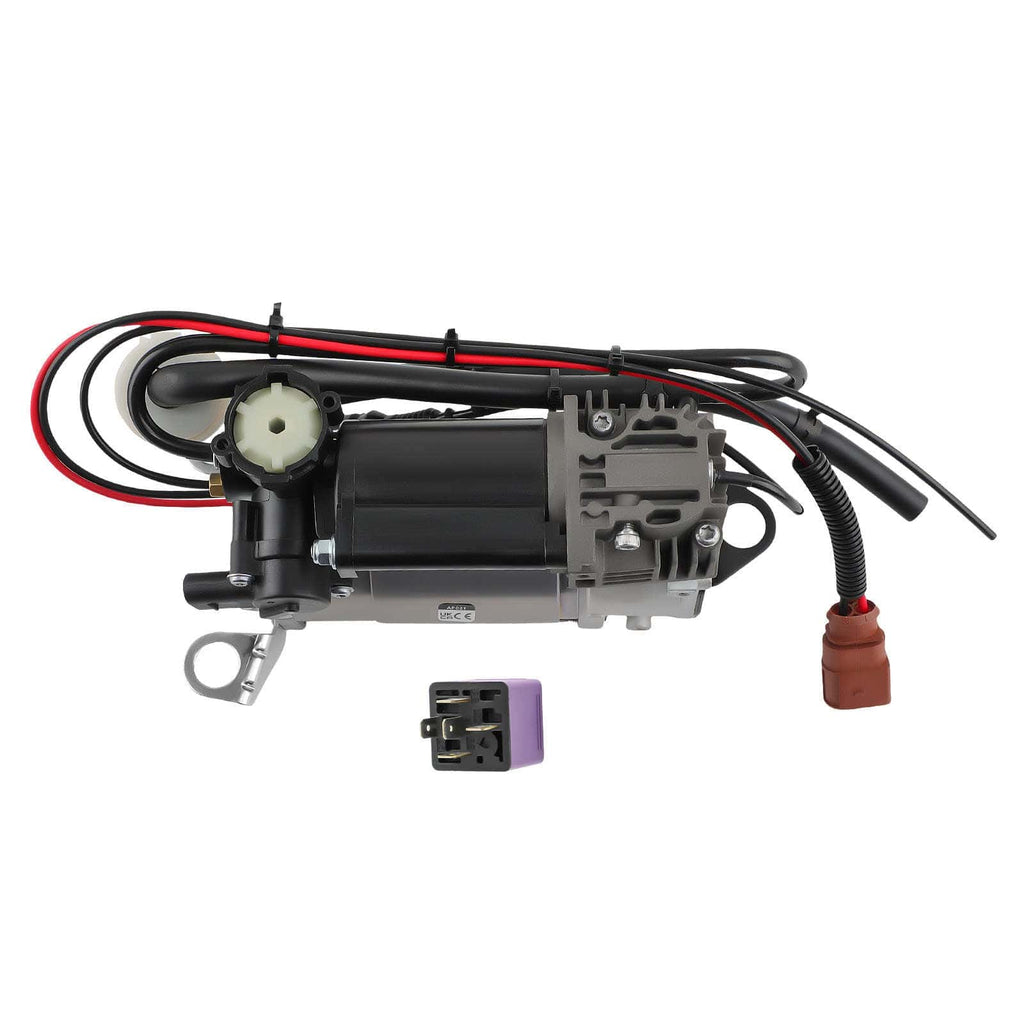 2x Luchtvering Veerpoten achter 4F0616001J met Compressor geschikt voor Audi A6 4F C6