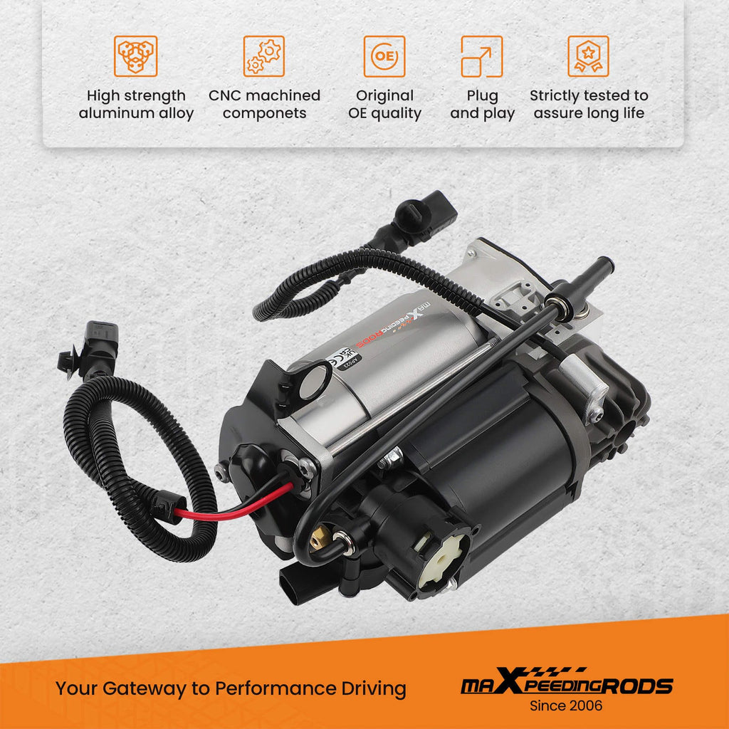 Luchtveringcompressor geschikt voor Audi A6 C5 4B Allroad Scope of Delivery Air Pomp