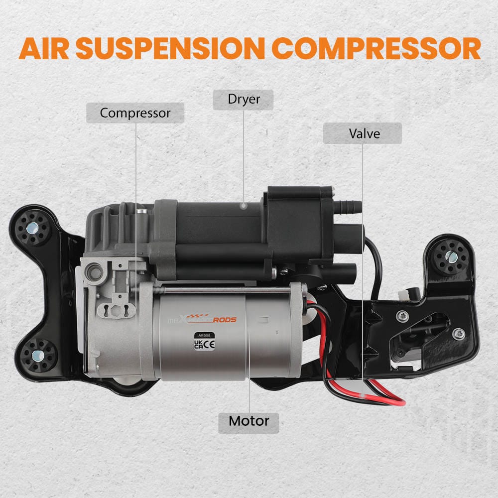 Luchtveringcompressor Pomp geschikt voor BMW X5 F15 X6 F16 W/ Beugel