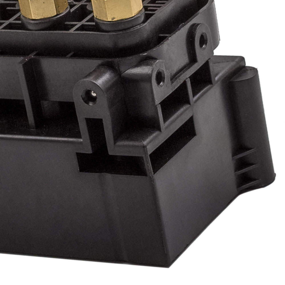 Compressor Luchtvering met Holder + Klep Block geschikt voor VW Touareg 7L 7L0616007