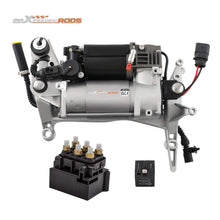 Laad de afbeelding in de galerijviewer, Compressor Luchtvering met Holder + Klep Block geschikt voor VW Touareg 7L 7L0616007