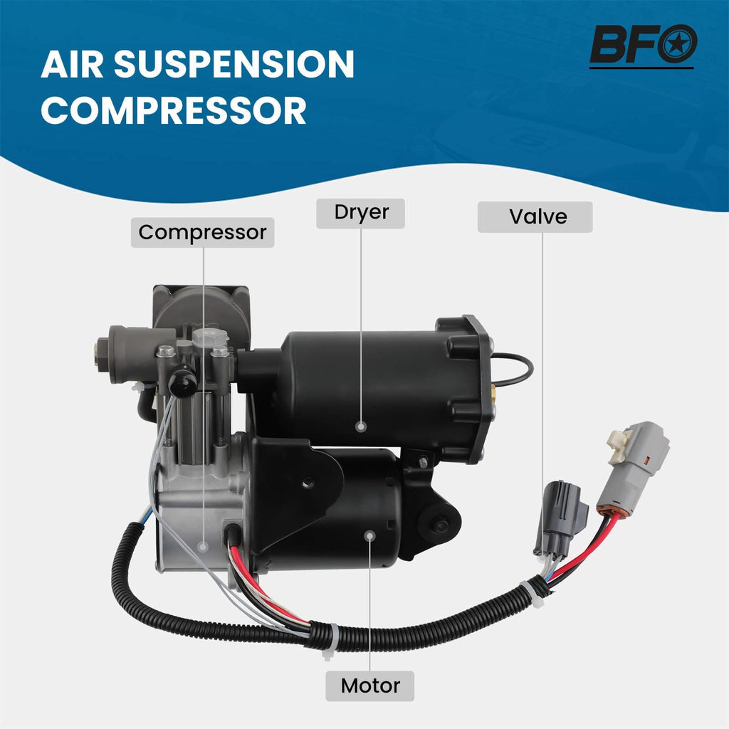 Compressor geschikt voor Land Rover Discovery 3 (LR3) LR038114 Luchtvering LR011837@KIBA
