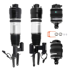 Laad de afbeelding in de galerijviewer, 2x voor Schokdempers + 2x achter Air Springs geschikt voor Mercedes E-Klasse W211 S211 4Matic