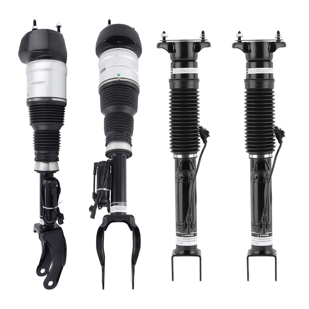 4x Luchtvering Veerpoten voor/achterzijde geschikt voor Mercedes ML GLE W166 ML500 GL GLS X166 GL500