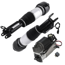 Laad de afbeelding in de galerijviewer, 2x voor Veerpoot + Luchtveringcompressor geschikt voor Mercedes E-Klasse W211 S211