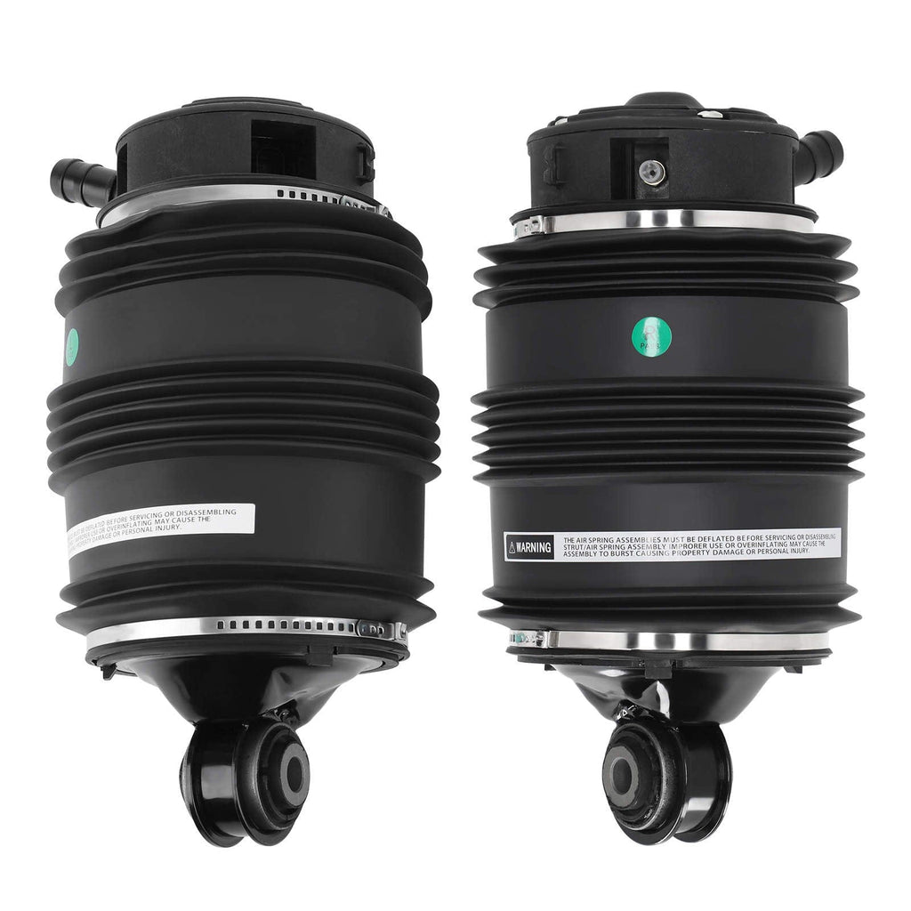 2x voor Veerpoot + 2x achter Luchtveer + Compressor geschikt voor Mercedes C219 E W211