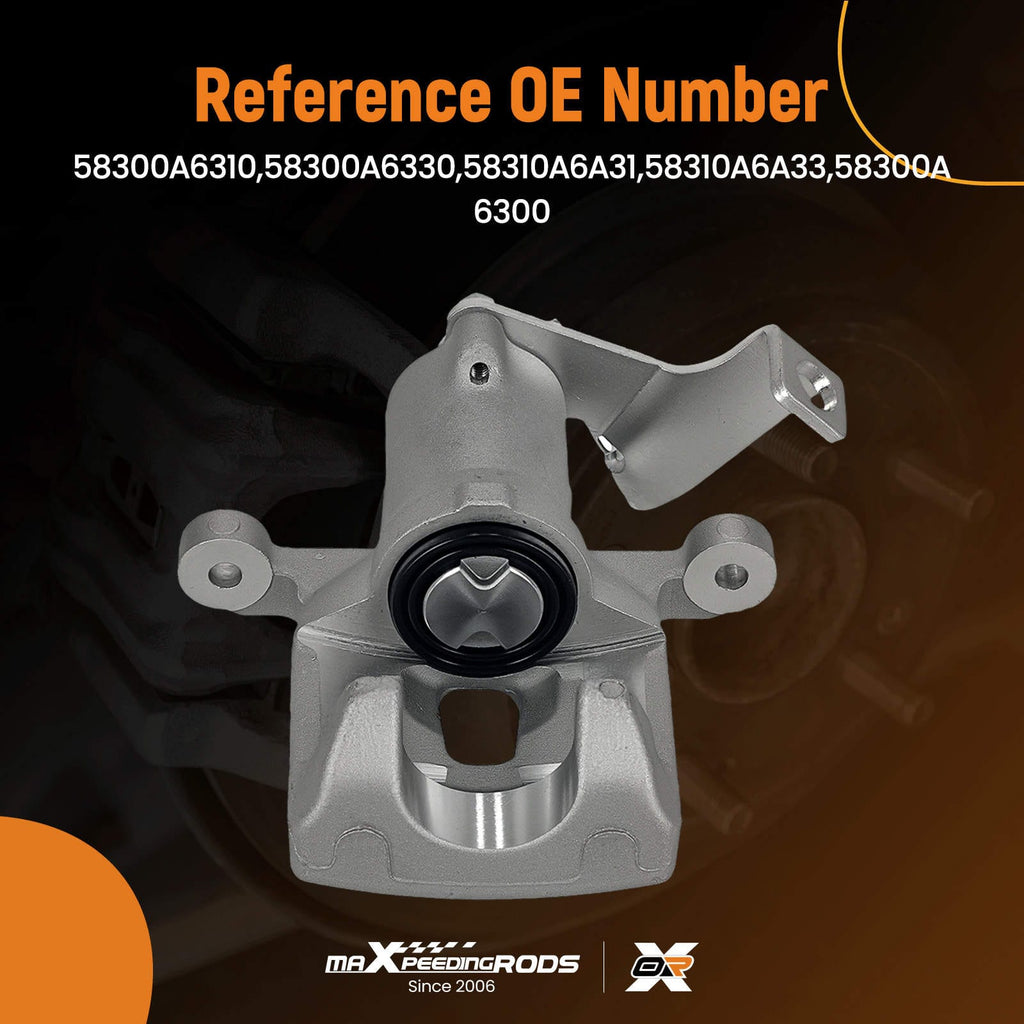 Remklauw achter links geschikt voor Hyundai i30 2011-2017 58300A6310 58300A6330 262mm