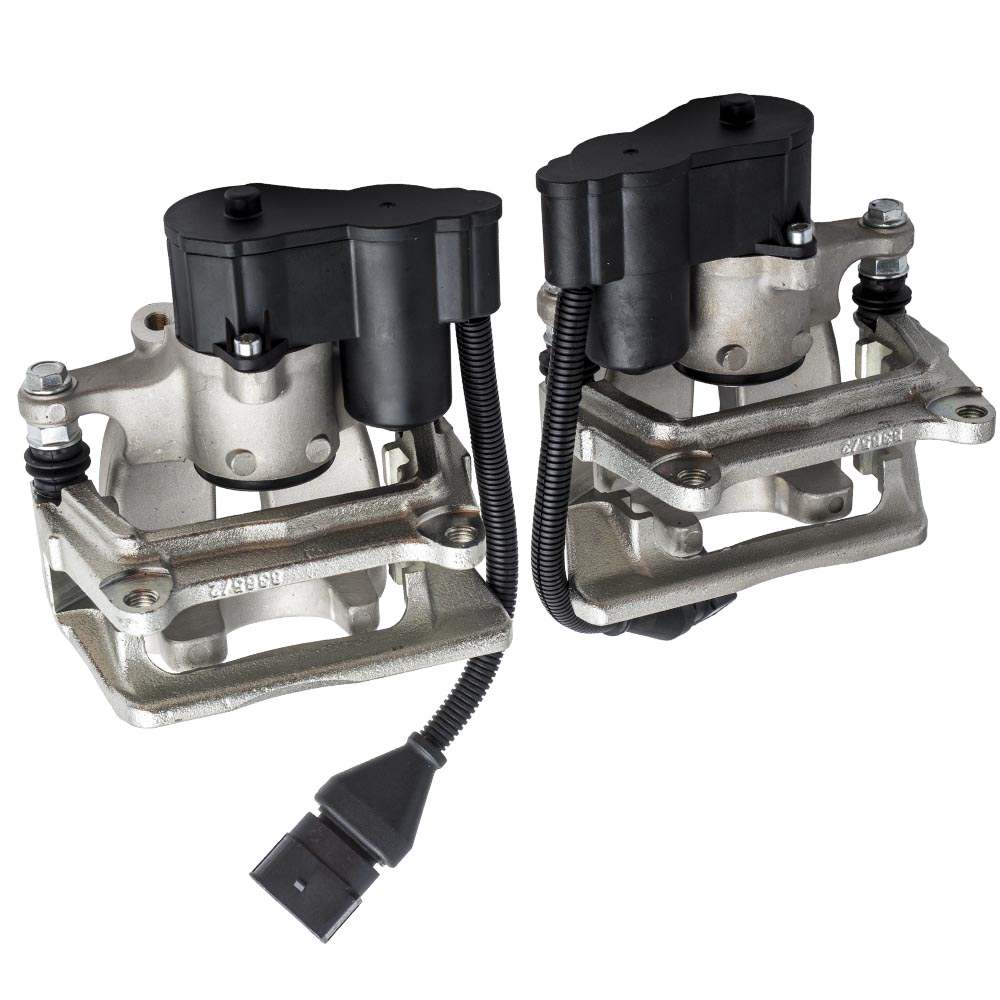 2x Electric achter Remklauw + Servomotor geschikt voor Audi A8 S8 4E2 4E8 2002-2010