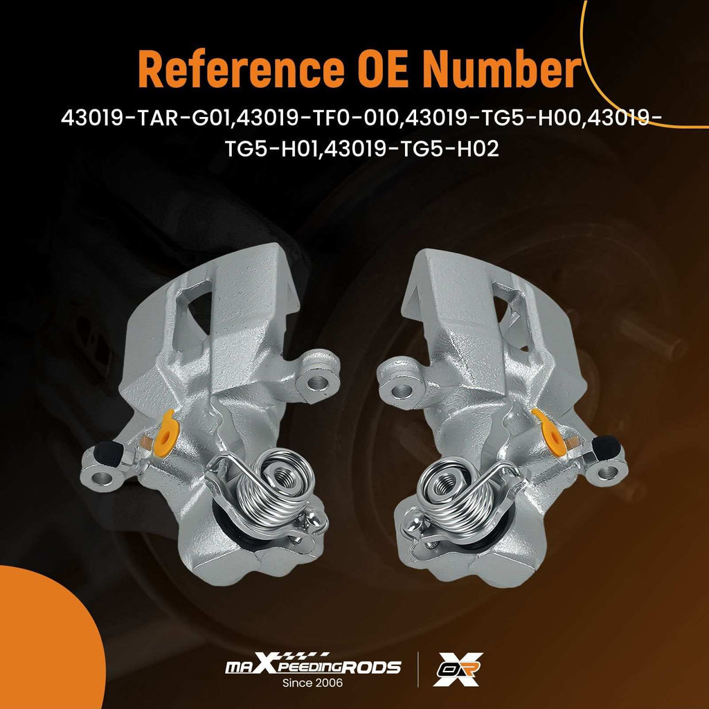 Remklauw achter links + rechts geschikt voor Honda Jazz III GE 1.2 1.3 1.4 43019-TAR-G01