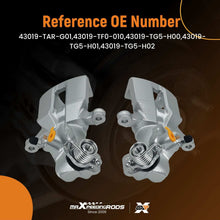Laad de afbeelding in de galerijviewer, Remklauw achter links + rechts geschikt voor Honda Jazz III GE 1.2 1.3 1.4 43019-TAR-G01