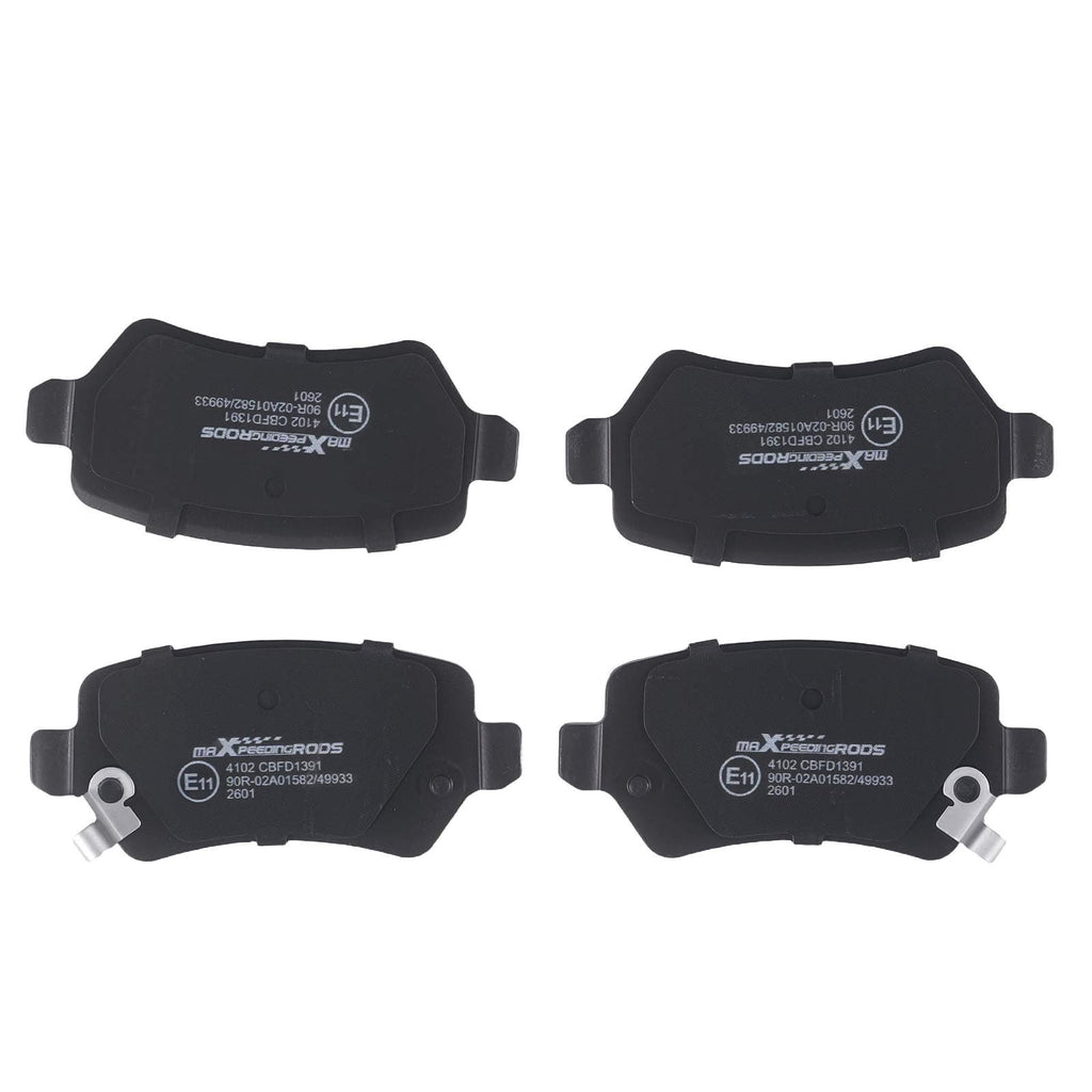 Remschijven remblokken Set geschikt voor Opel Twintop L67 Caravan L35 sedan bestelwagen