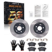 Laad de afbeelding in de galerijviewer, 2xBremsscheiben 4x remblokken voor geschikt voor Mercedes W169 B-Klasse W245 Alle Modelle