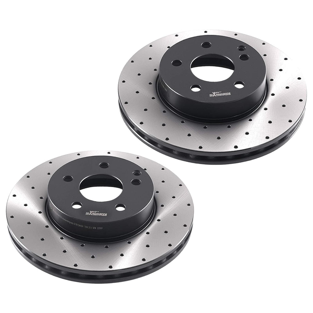 Remschijven remblokken voor geschikt voor Mercedes C 220 CDI 4matic W204 C 230 W204 C