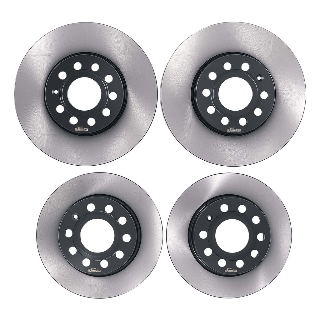 Remschijven remblokken Set geschikt voor VW Golf V 1K1, Golf VI 5K1 Cabrio 517 Jetta 162