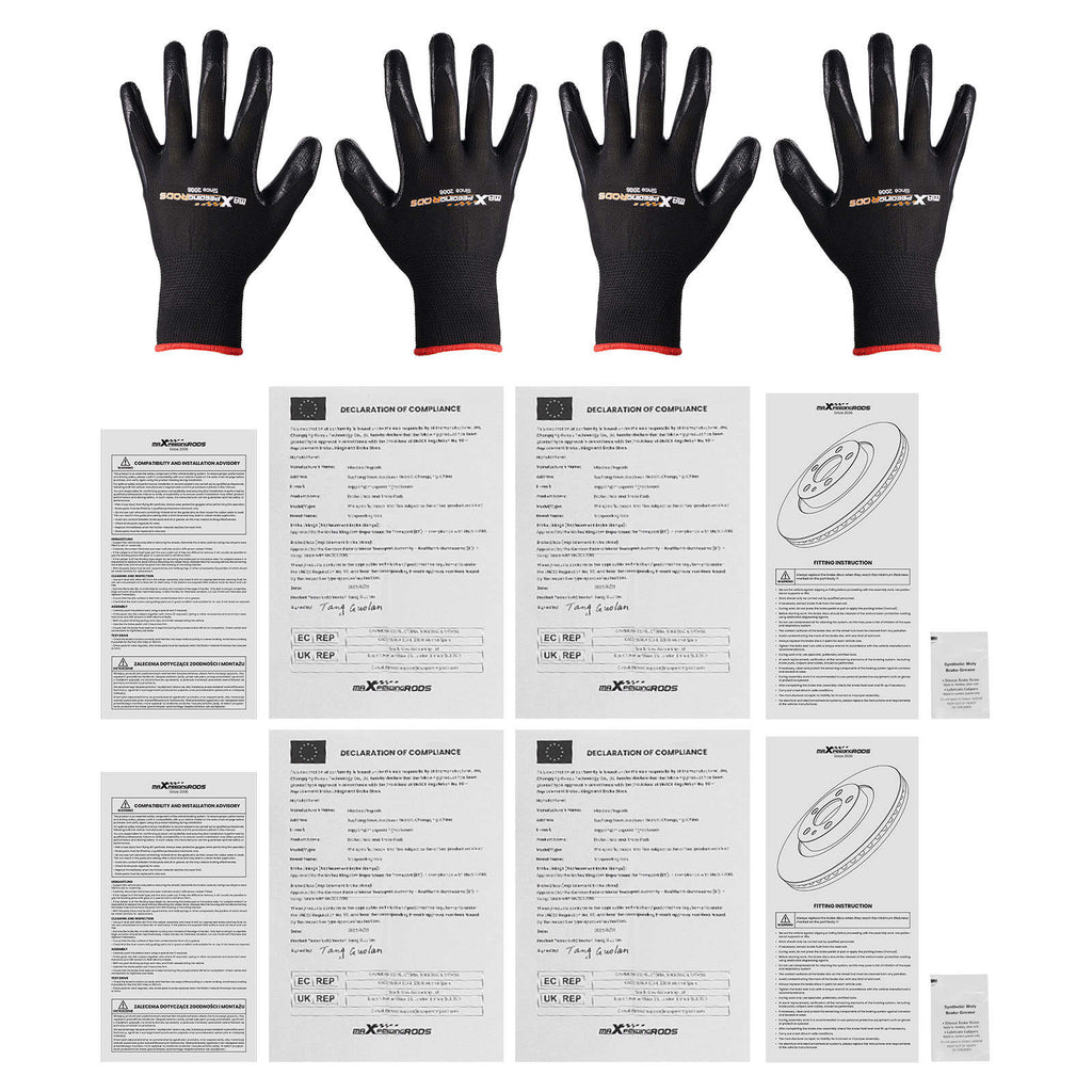 Remschijven remblokken Set geschikt voor Opel Astra H GTC L08 Twintop L67 bestelwagen L70