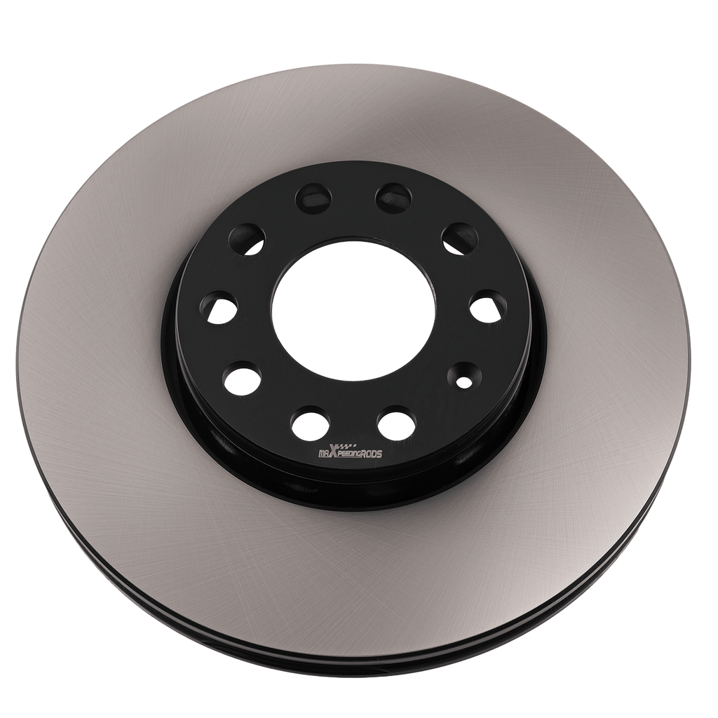 2 voor Remschijven geschikt voor Audi 100 A4 A6 geschikt voor Skoda Superb 1990-2013 Black