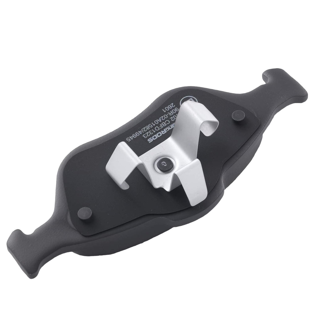 Remschijven remblokken voor geschikt voor Ford Fiesta bestelwagen 1996-03 Fiesta Van 02-10