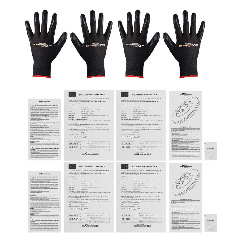 Remschijven remblokken geschikt voor BMW 3 Coupé E46 318 Ci 320 Ci 323 Ci E36 323i 328i
