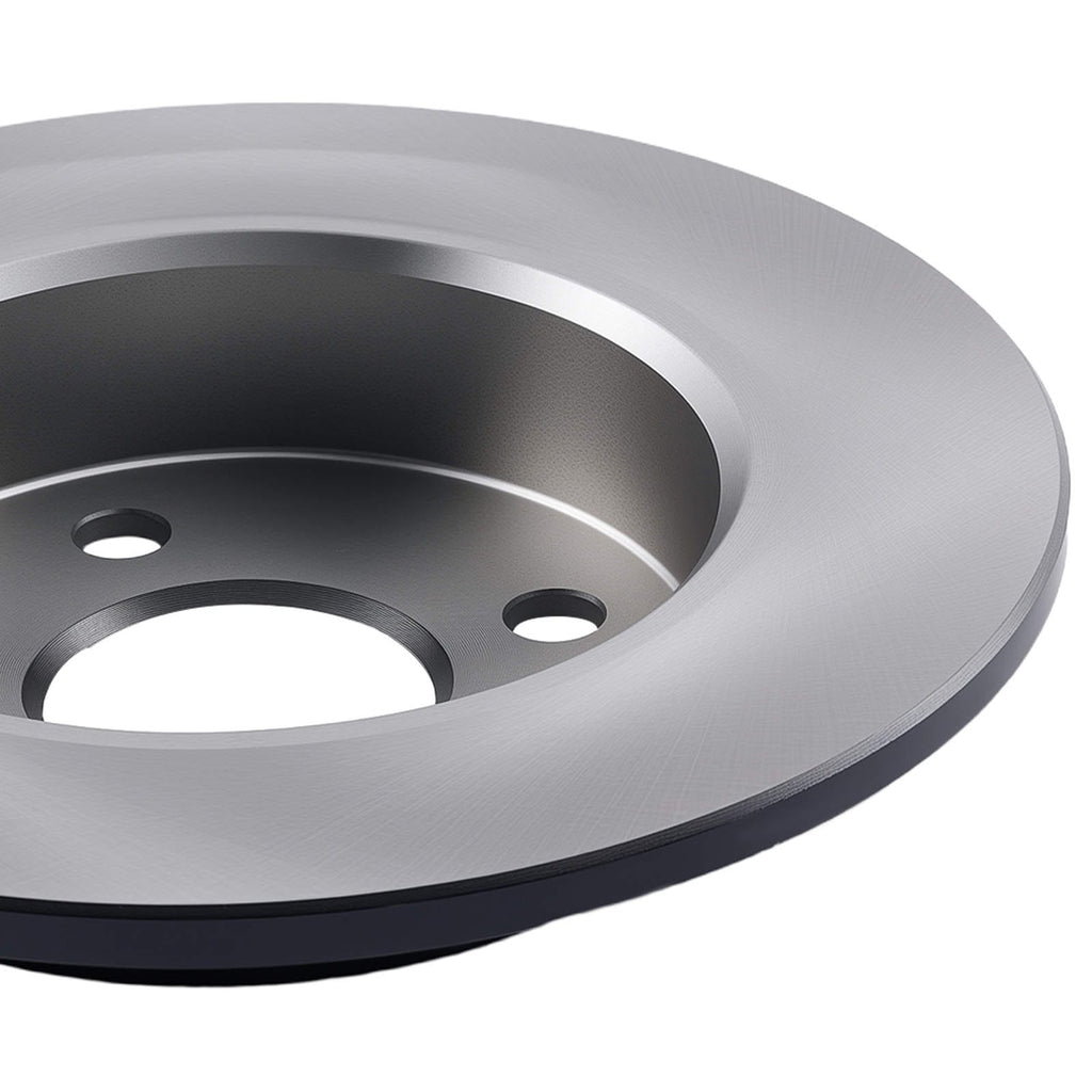 2x achter Remschijf geschikt voor Opel Astra G Caravan 1998-2004 240mm solid
