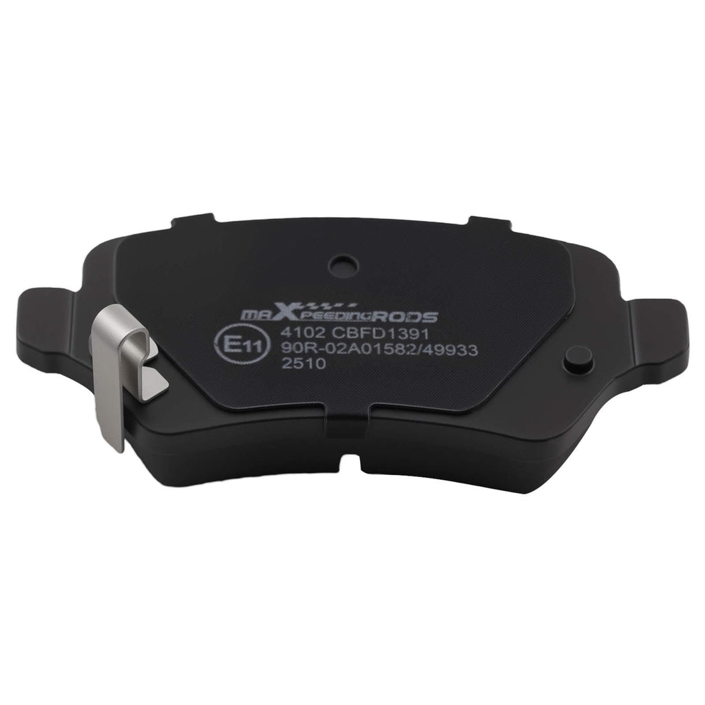 Achter Remschijven geschikt voor Opel Combo Tour 1.2L 1.6L 2004-2011 569116