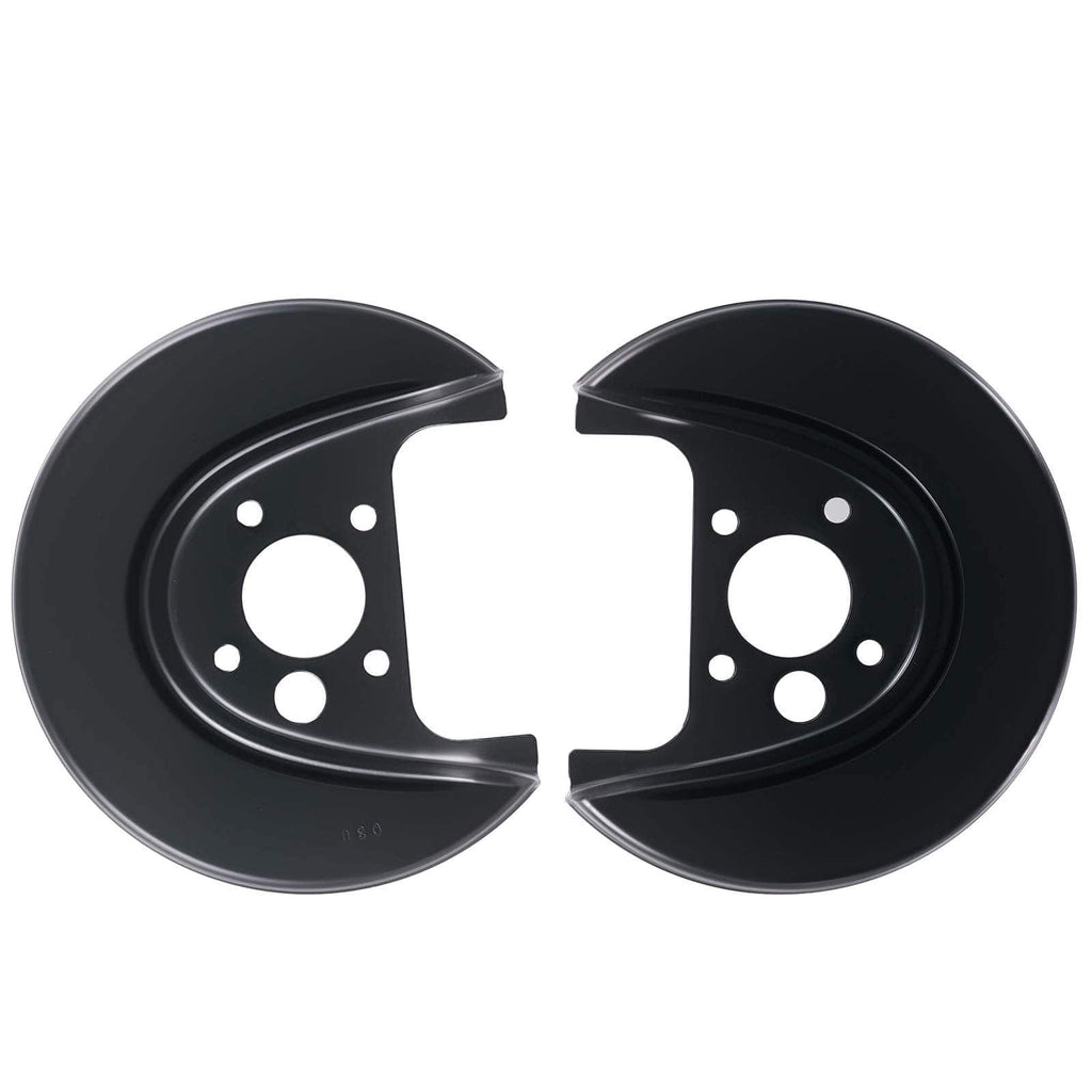 2 stuks achter Brake Dust Shields fit voor Volkswagen Jetta fit voor Audi TT 1999-2009 1J0615611D