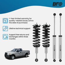Laad de afbeelding in de galerijviewer, 2.5-inch Leveling Lift Kit met Veerpoten and Shocks, geschikt voor Ford F-150 4WD 2004-2008
