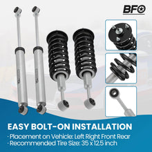 Laad de afbeelding in de galerijviewer, 2.5-inch Leveling Lift Kit met Veerpoten and Shocks, geschikt voor Ford F-150 4WD 2004-2008