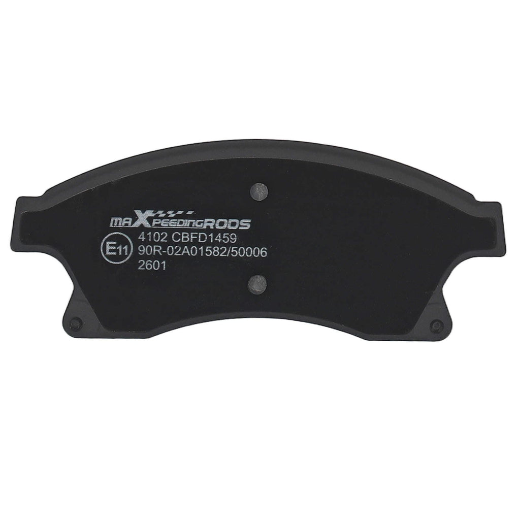 4x remblokken voor geschikt voor Chevrolet Cruze 1.4-2.0, Opel Astra J 1.2-2.0 Zafira 1.6