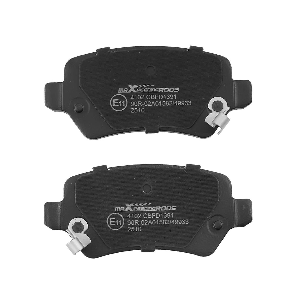 Remblok Set geschikt voor Vauxhall Astra Hatchback 1998-2010 1605086