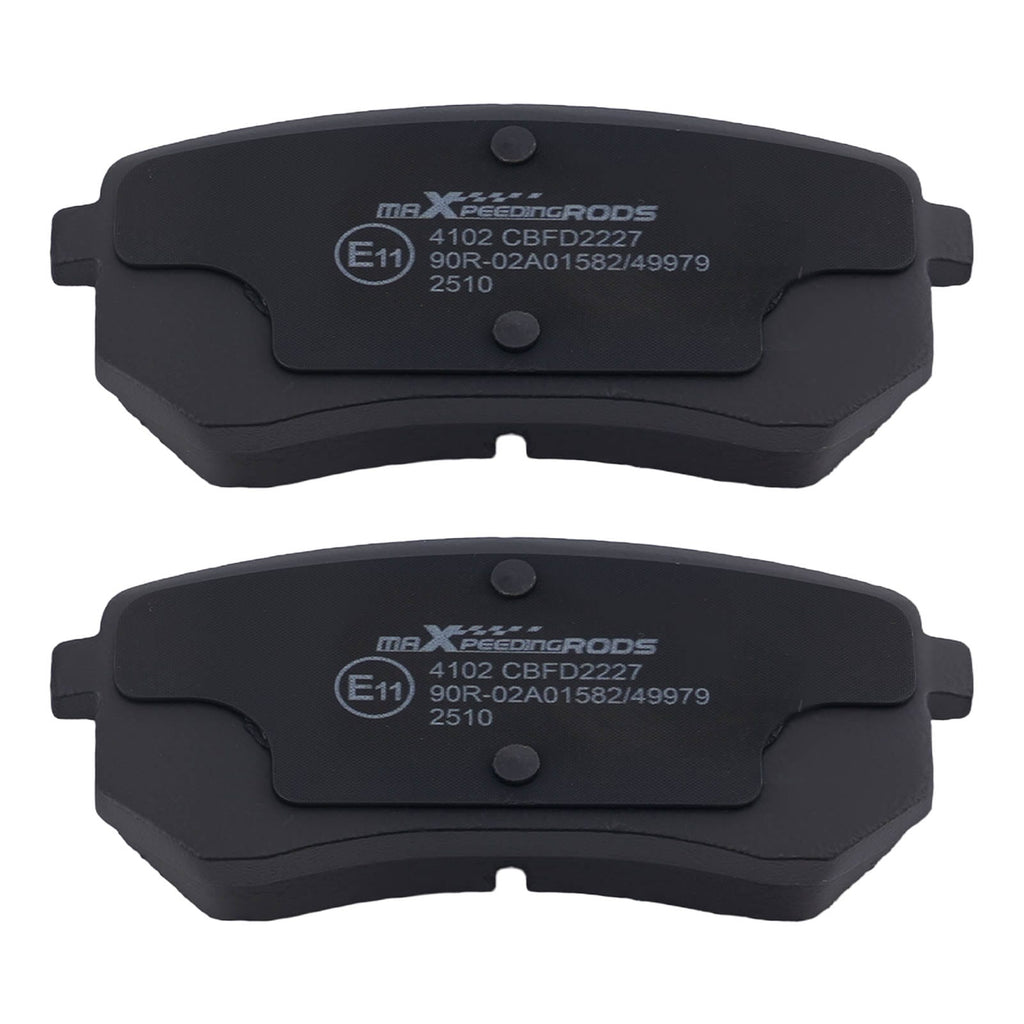 Achter Remblok Set geschikt voor Hyundai i10 PA 2008-2013 583020XA00