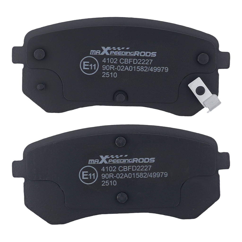 Achter Remblok Set geschikt voor Hyundai i10 PA 2008-2013 583020XA00