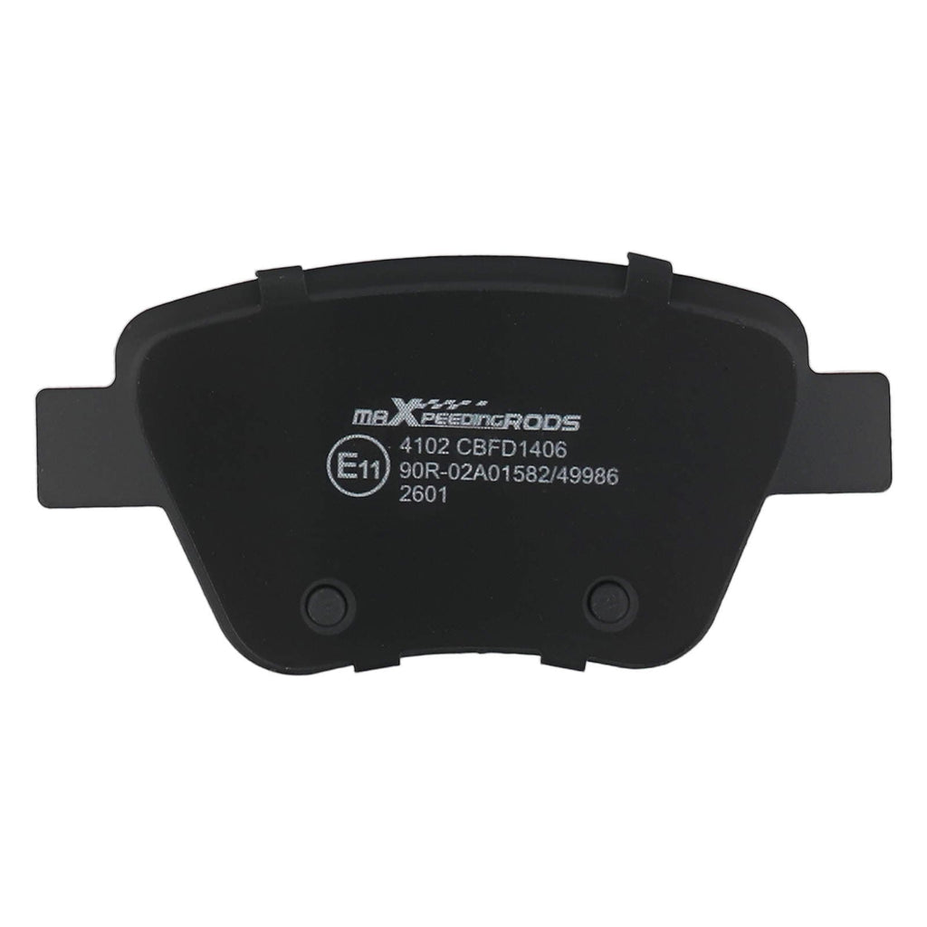Remblokken voor geschikt voor Subaru Justy IV, Suzuki Baleno Swift, Ford Fiesta VI 1.0-1.6