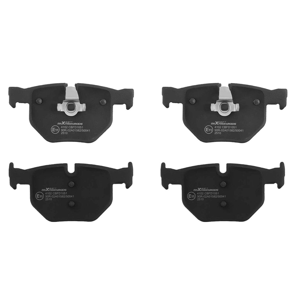Achter Remblok Set geschikt voor BMW 520d 525i 530i E60 E61 2003-2010