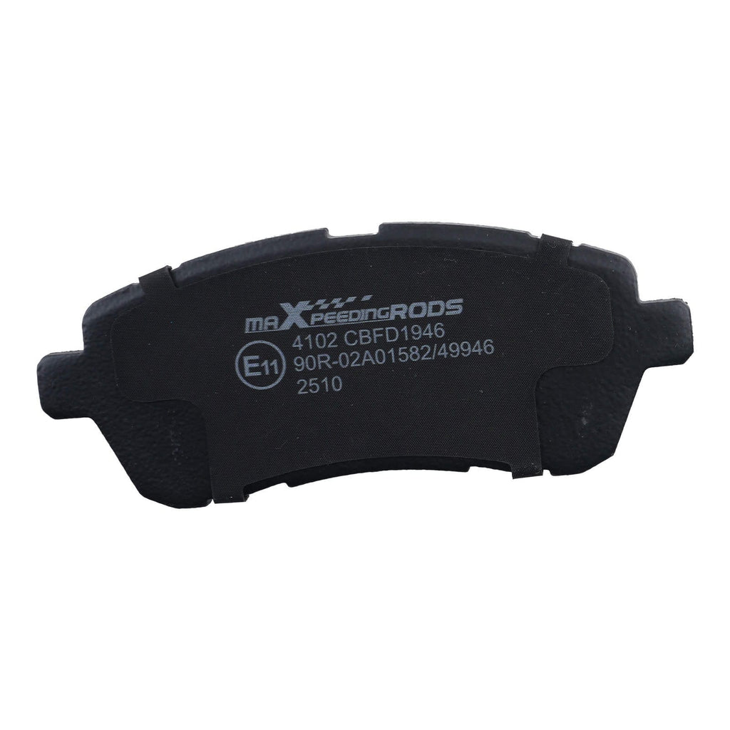 Remblok set geschikt voor Ford Fiesta 1.0-1.6 Hatchback 2008-2022