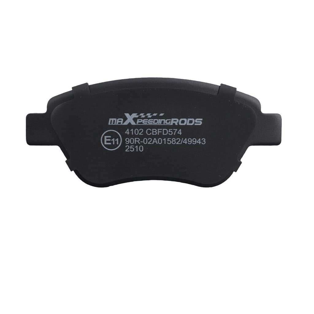 Voor Brake Set geschikt voor Alfa Romeo MiTo 955 TwinAir MultiAir 2009-2018