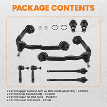Laad de afbeelding in de galerijviewer, 8 stuks DRAAGARM SET VOOR LH+RH geschikt voor CADILLAC ESCALADE CHEVROLET SILVERADO GMC
