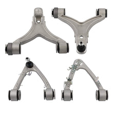 Laad de afbeelding in de galerijviewer, SET OF 4 VOOR BOVENSTE + ONDERSTE DRAAGARMEN geschikt voor MASERATI QUATTROPORTE GRANTURISMO