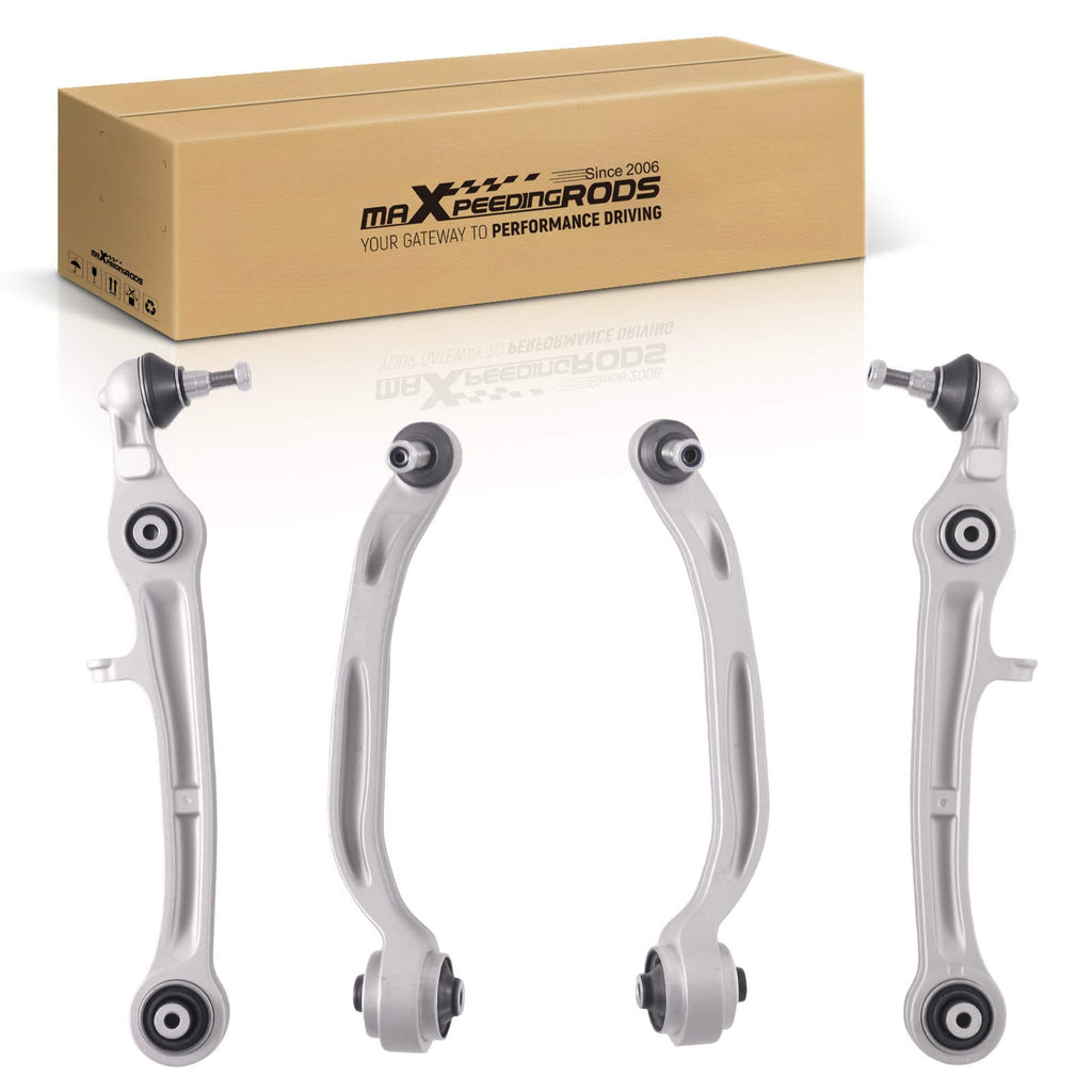 4-delige draagarmset vóór onder L+R geschikt voor Audi A6 4F2 Allroad Avant 4F0407151