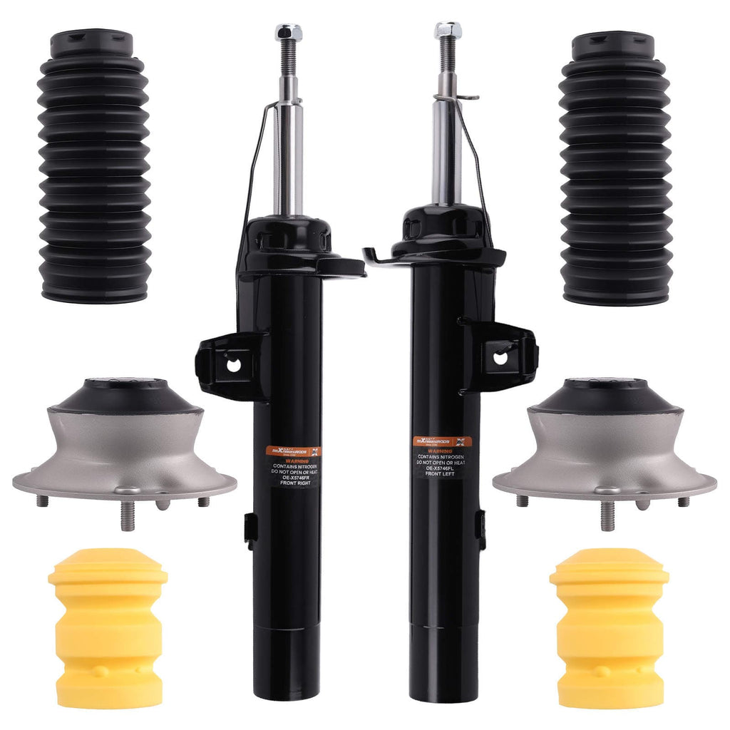6x SUSPENSION ARM + 2x VOOR SCHOKDEMPERS LH+RH geschikt voor BMW 128I 135I 2008-2013