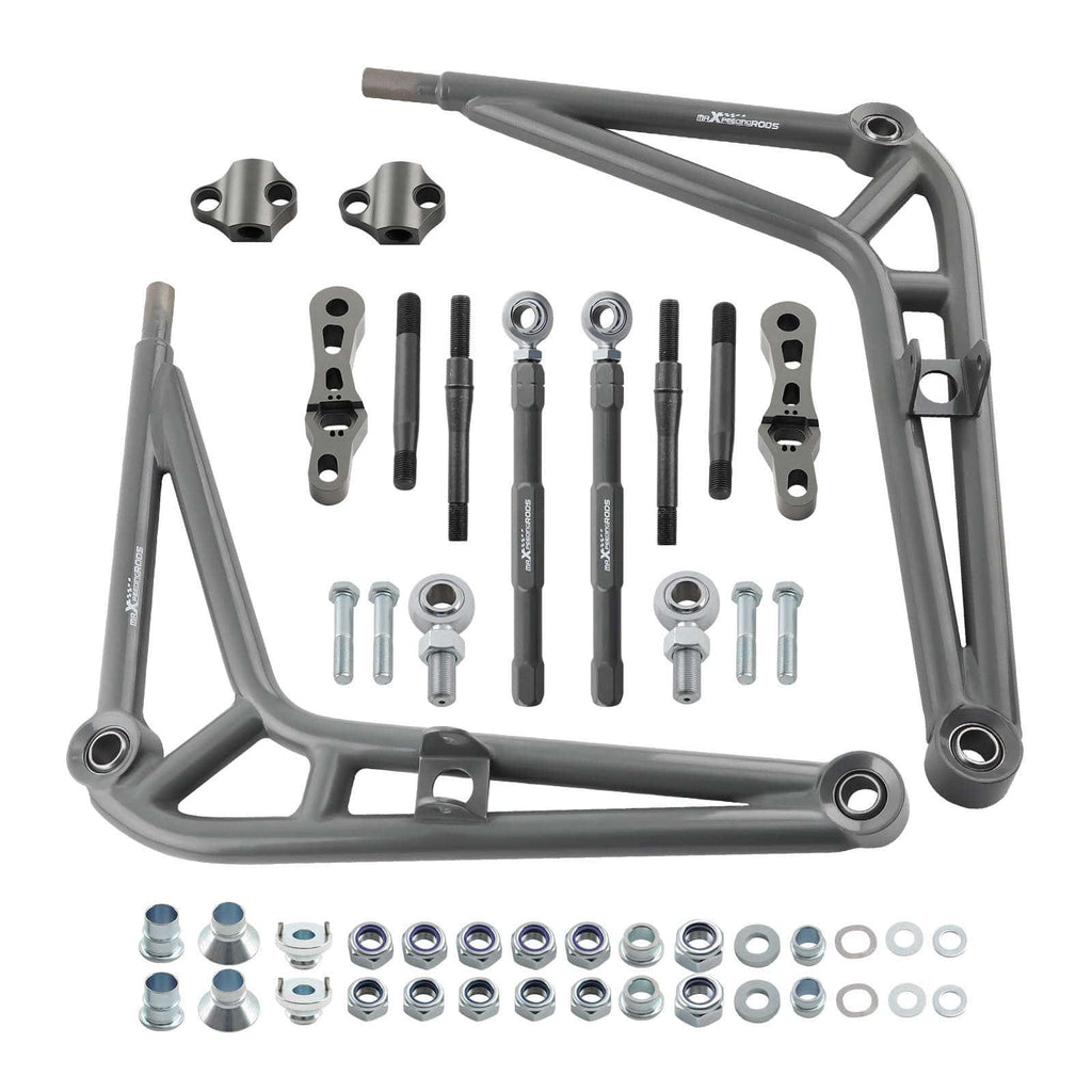 DRIFT WIDE ANGLE STEERING KIT COMPLETE DRIFT SUSPENSION ARMS geschikt voor BMW E46
