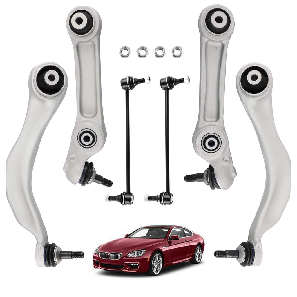 6 stuks VOOR SUSPENSION ONDERSTE DRAAGARM KIT geschikt voor BMW 5/6-SERIE