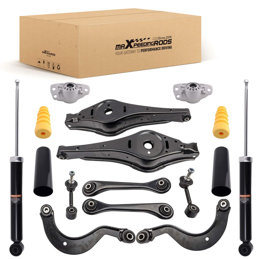 DRAAGARMEN + ACHTER SHOCKS geschikt voor AUDI A3 geschikt voor VW GOLF JETTA geschikt voor SEAT LEON