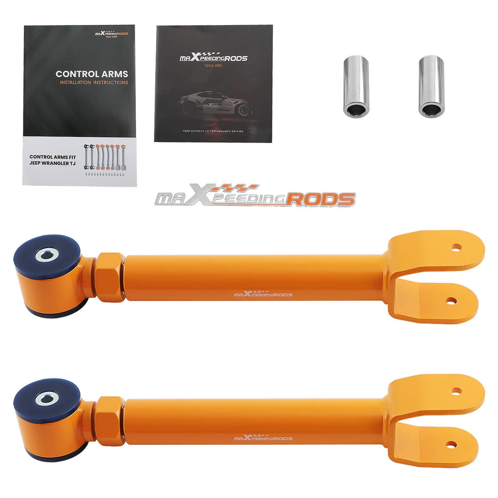 Heavy Duty voor Bovenste Verstelbare Draagarmen Set 0-8 Lift Fits Jeep Wrangler 97