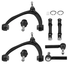 Laad de afbeelding in de galerijviewer, 8 stuks VOOR DRAAGARM MET BALL JOINT TIE RODS geschikt voor GMC SIERRA YUKON XL 1500