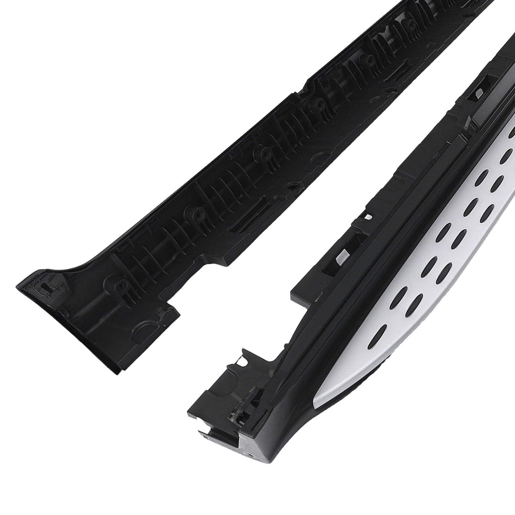 Anti-Slip Running Boards suitable for Mercedes GLC X253 GLC250 GLC300 16-2022 Black